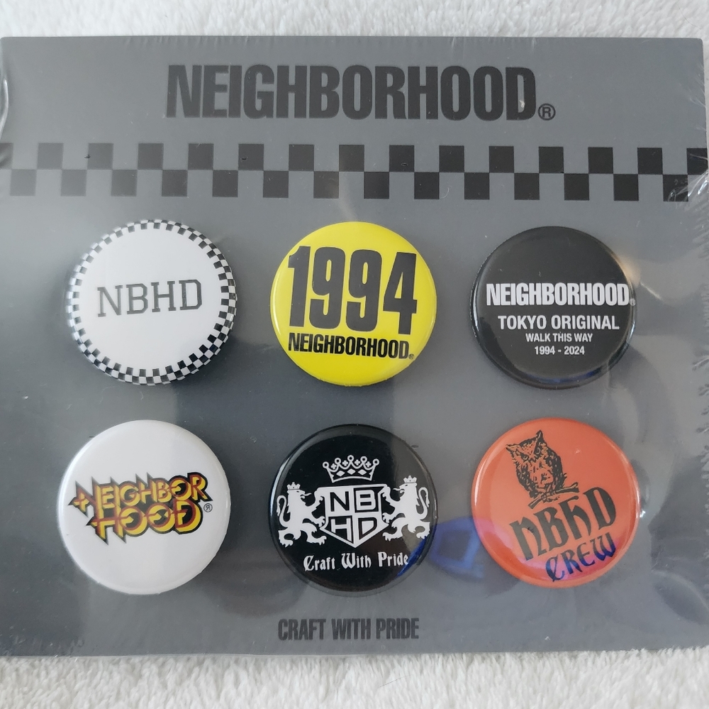 Neighborhood Assorted Button Set